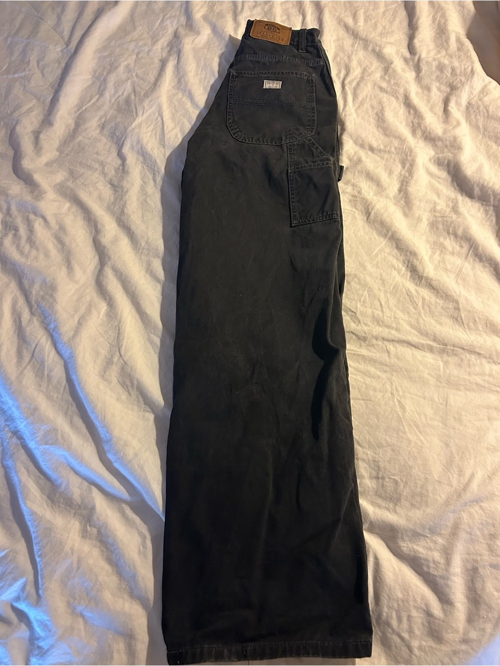 Route 66 Black Women's Cargo Jeans - Relaxed Utility Style
